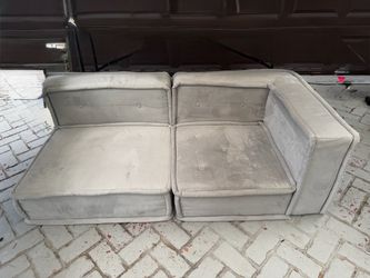 Pottery barn teen cushy sectional
