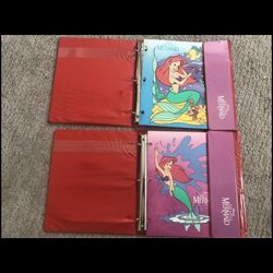 Little Mermaid Trapper Keeper Vintage 