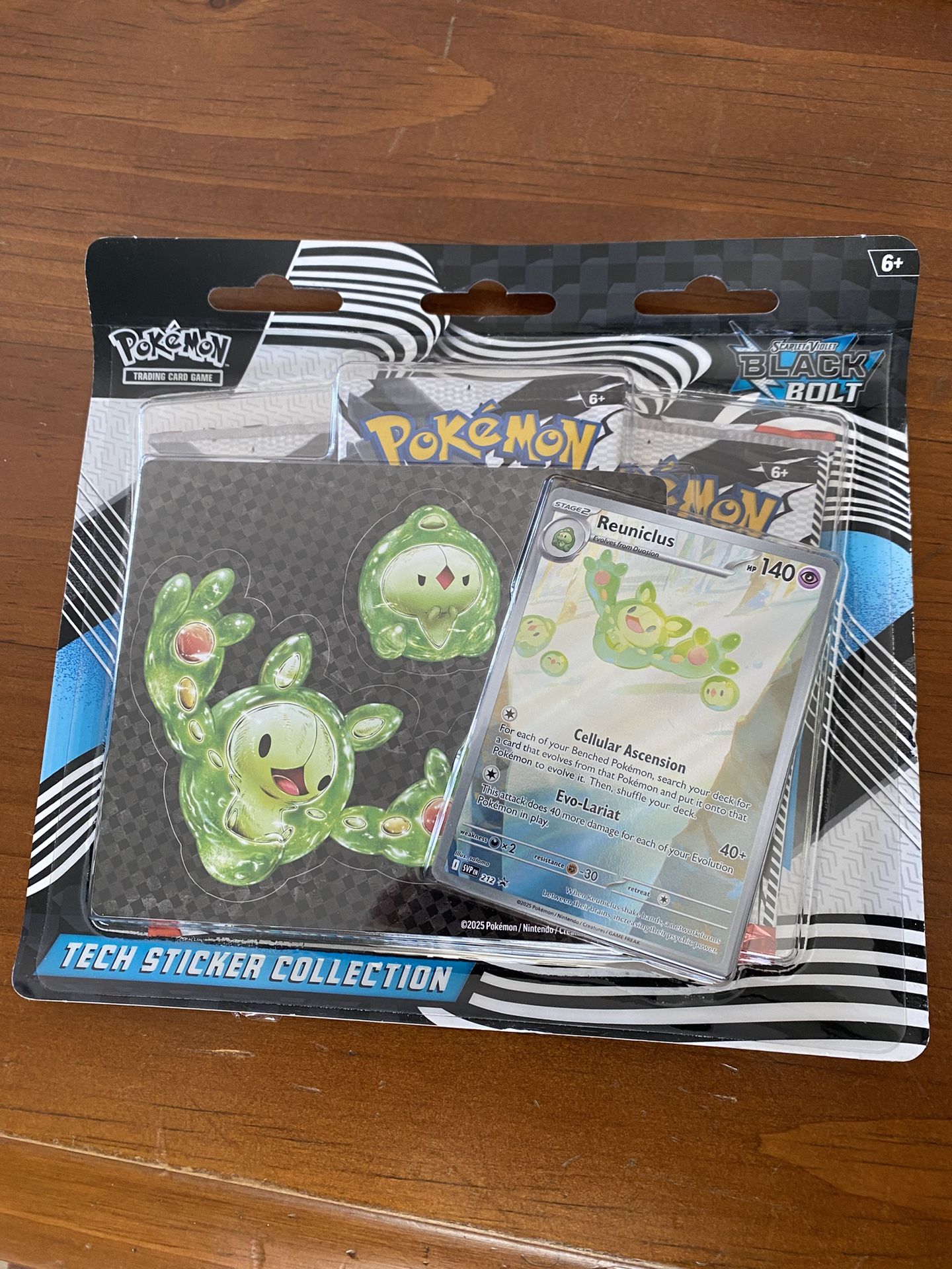 Pokémon Scarlet Violet Black Bolt Sticker Packs