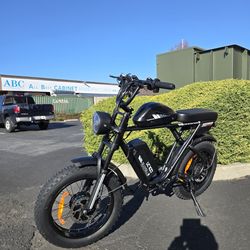 Brand New Bluvall K10 Pro Electric Bike, 52v DualMotor Battery Ebike, 3000 Watts Dual Motor Ebike, Electric Bikes, Electric Scooters