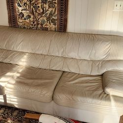 Leather Couch $200 Obo 