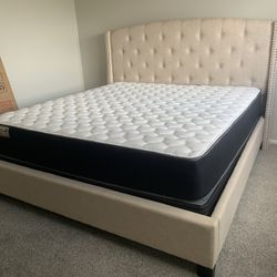 $699 Brand New King Bed Frame With Mattress (Read Description Below)