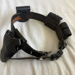 Bianchi 350 brown leather belt