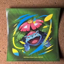Pokemon TCG: Mega Venusaur ex Premium Collection Sticker
