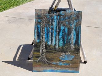 Handpainted Forest & Stream