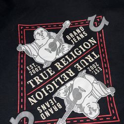 true religion hoodie size xl