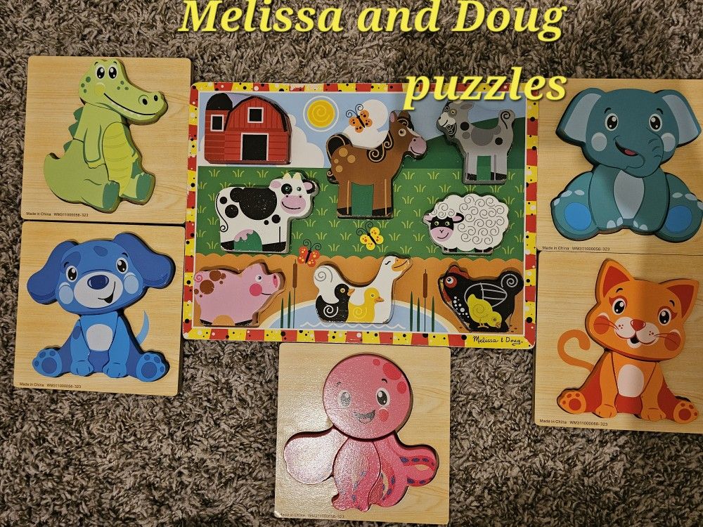 Melissa And Doug Puzzles