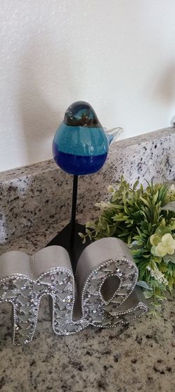Pier 1 Glass Bird