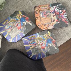 Pokemon Cards Slashing Legends Tins