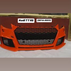 For Audi TTRS TT/TTS RS Style Primed Front Bumper Cover body kit 2015-2018
