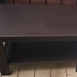 Ikea Nodeland Brown Wood Coffee Table
