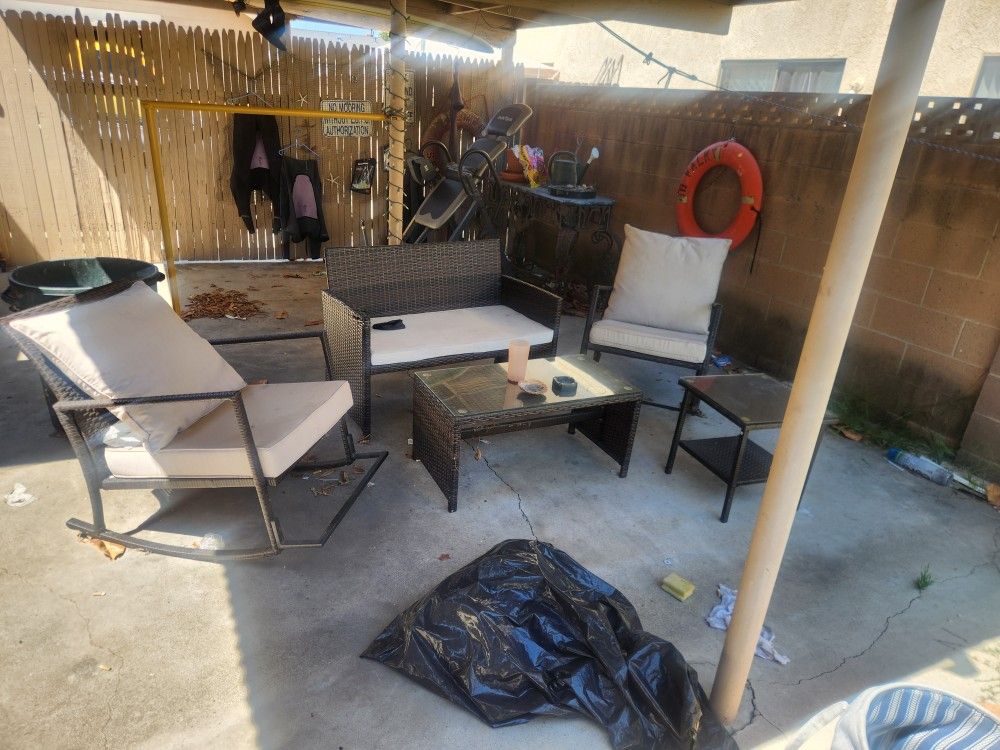 Patio Furniture Like New For Front Yard And Back Yard. 100 For Everything. Divorce Sale