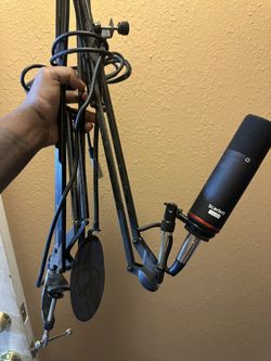 Studio Mic With Pop Filter