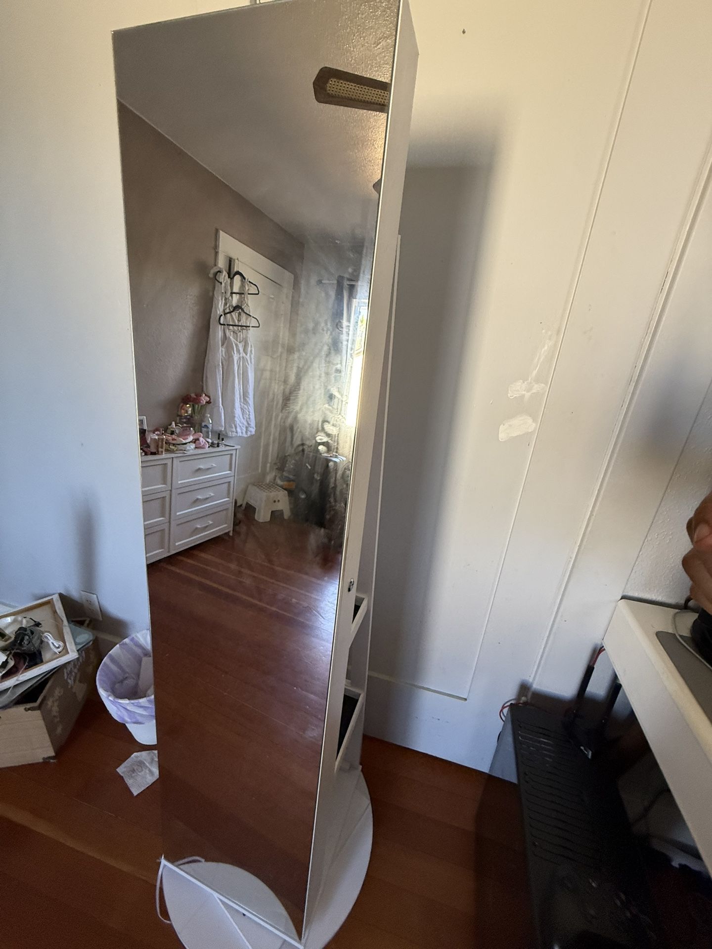 Mirror Jewelry Cabinet