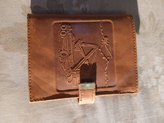 Vintage Peabody Coal Co. Embossed Leather Women's Wallet.