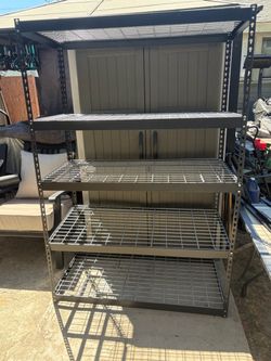 Heavy Duty Metal Wire Shelving Unit