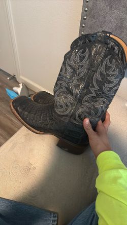 Alligator boots