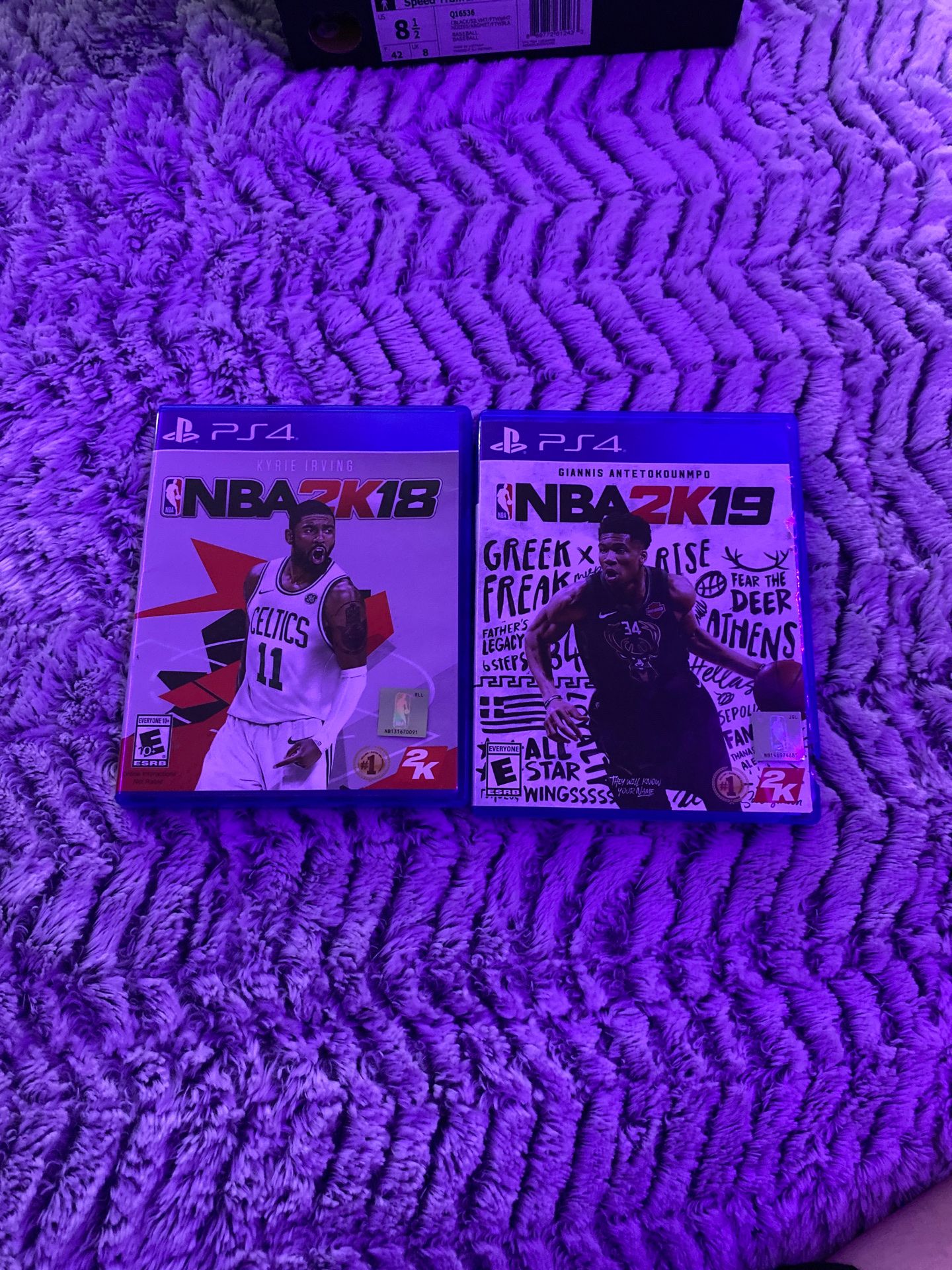 NBA 2K18 and NBA 2K19 for PlayStation 4