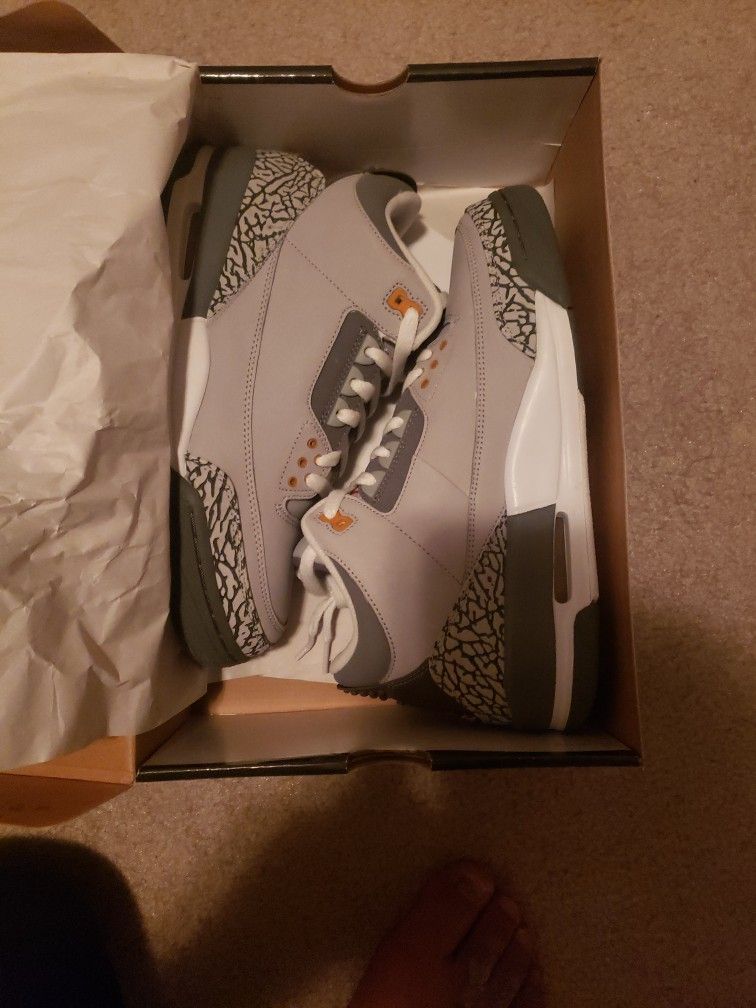 JORDAN 3 Cool Gray