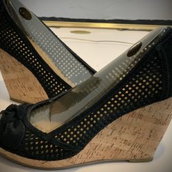 Nine West Cork Wedges Sz 8