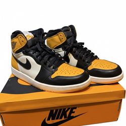 Size 10.5 - Jordan 1 Retro OG High Yellow Toe