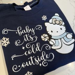 Hello kitty Christmas sweatshirt 