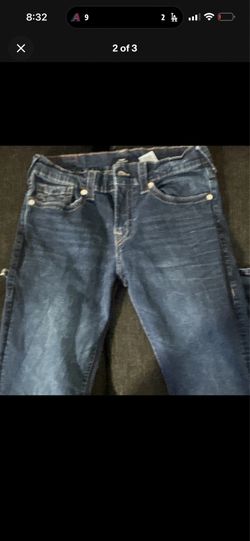 True Religion Ricky Straight Jeans Size 34 - Like New