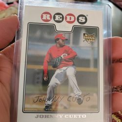 Johnny Cueto Cincinnati Reds 2008 Topps Rookie Baseball Card 