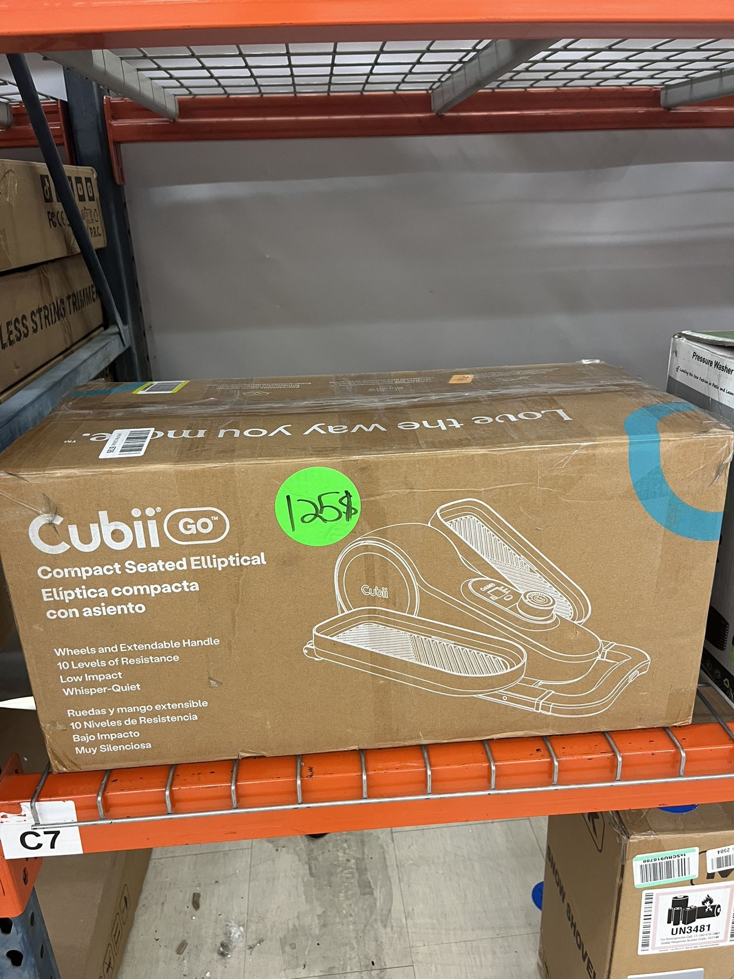 Cubii Go Compact Seated Elliptical