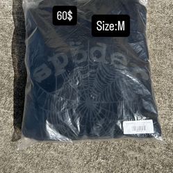 Black spider hoodie