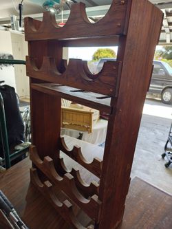 Wall Hang  or Standing Wine Rack