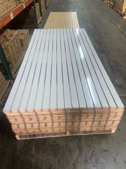 Slatwall Panels 4x4 and 4x8