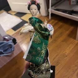 Brand New Clay Japanese Doll