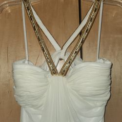 White Formal Gown