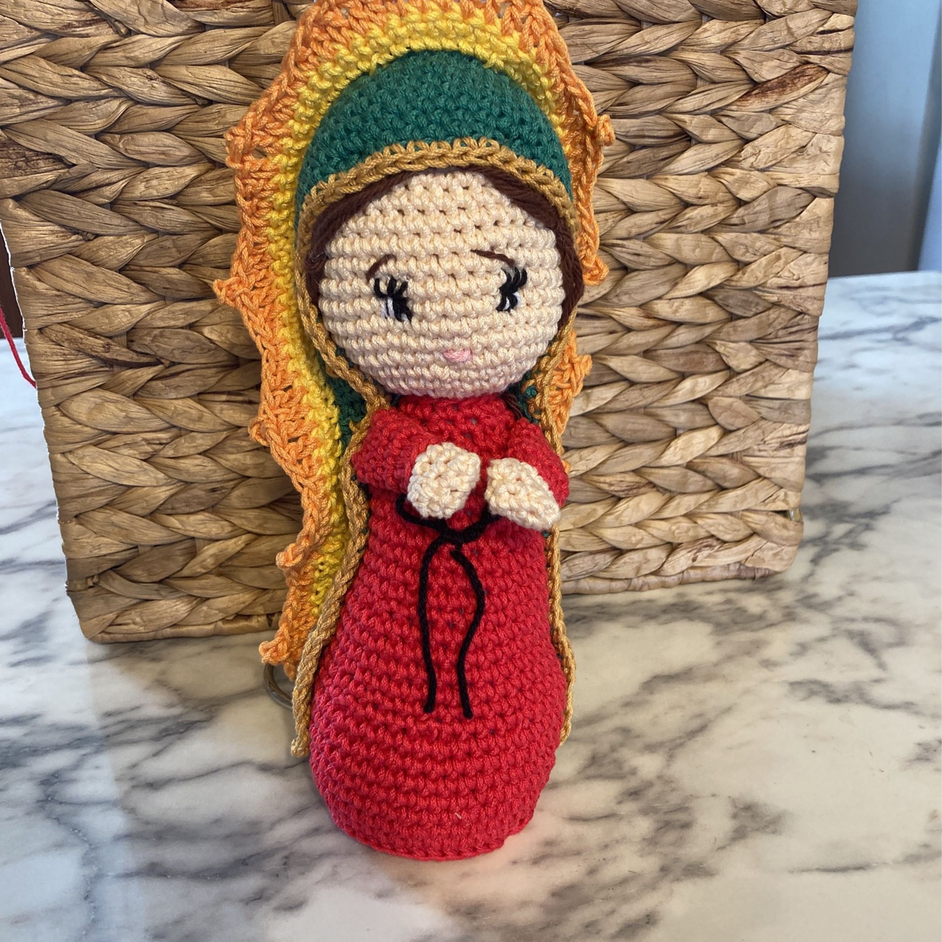 New Hand Made Crochet Lady Of Guadalupe