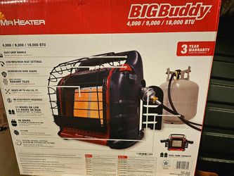 Mr. Heater 18,000 BTU Big Buddy PRO Heater - Brand New