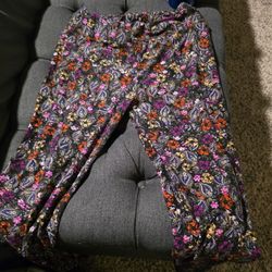 Lularoe Paisley Leggings OS 