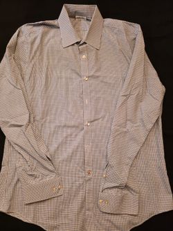 Calvin Klein Men's Dress Shirt 17 34/35
