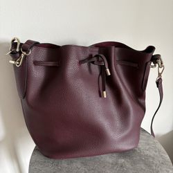 Mary Kay Burgundy Hobo Shoulder Bag