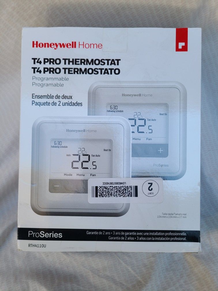 HONEYWELL HOME 24v Day Touch Screen Programmable Thermostat