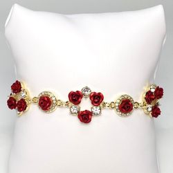 Red Rose Bracelet