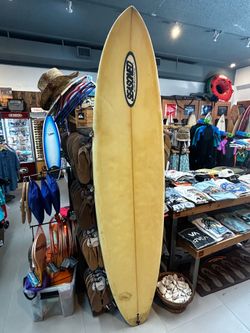 7-4 Fun Shape surfboard at Catch A Wave Surf Shop