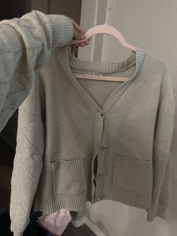 Beige Cardigan 