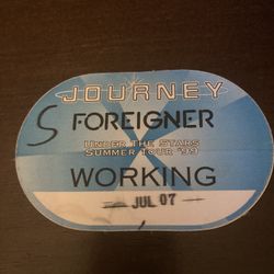 Journey, Foreigner, Backstage Pass