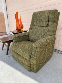 Vintage La-Z-Boy Mid Century Modern Green
