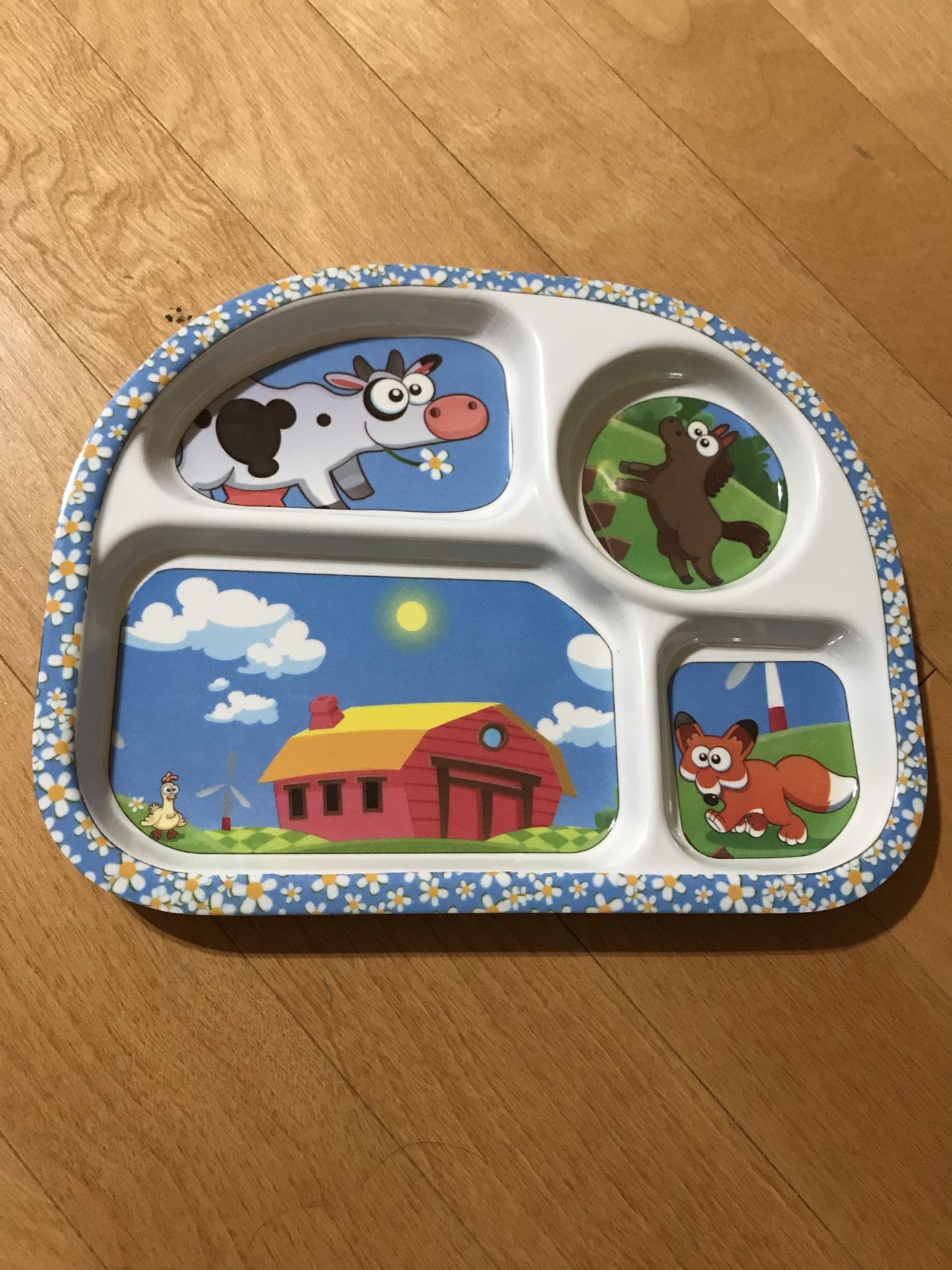 Brand New Baby Kid’s Plate 4 Parts