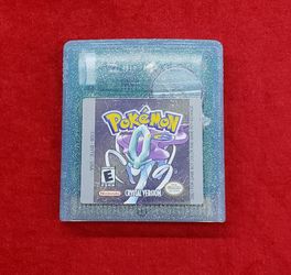 Pokemon: Crystal Version Video Game Cartridge For Nintendo Game Boy Color - Pokémon - Cartridge Only - No Box - No Manual - Working 