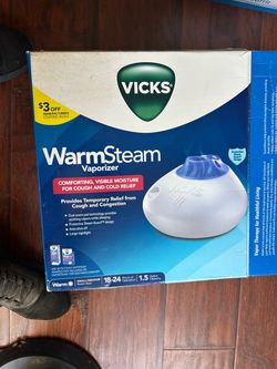 Vicks warmSteam Vaporizer