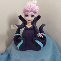 Disney Live Action Little Mermaid Ursula Toy Doll 8" Jakks 