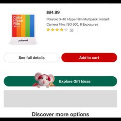 Polaroid Film (read description)